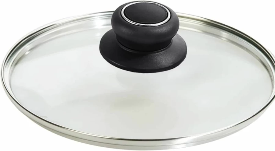 CORYTAO 7 Inch Tempered Glass Lid - Oven Safe Pan Cover for Frying Pan, Wok, Skillet, 7'' Replacement Glass Top
