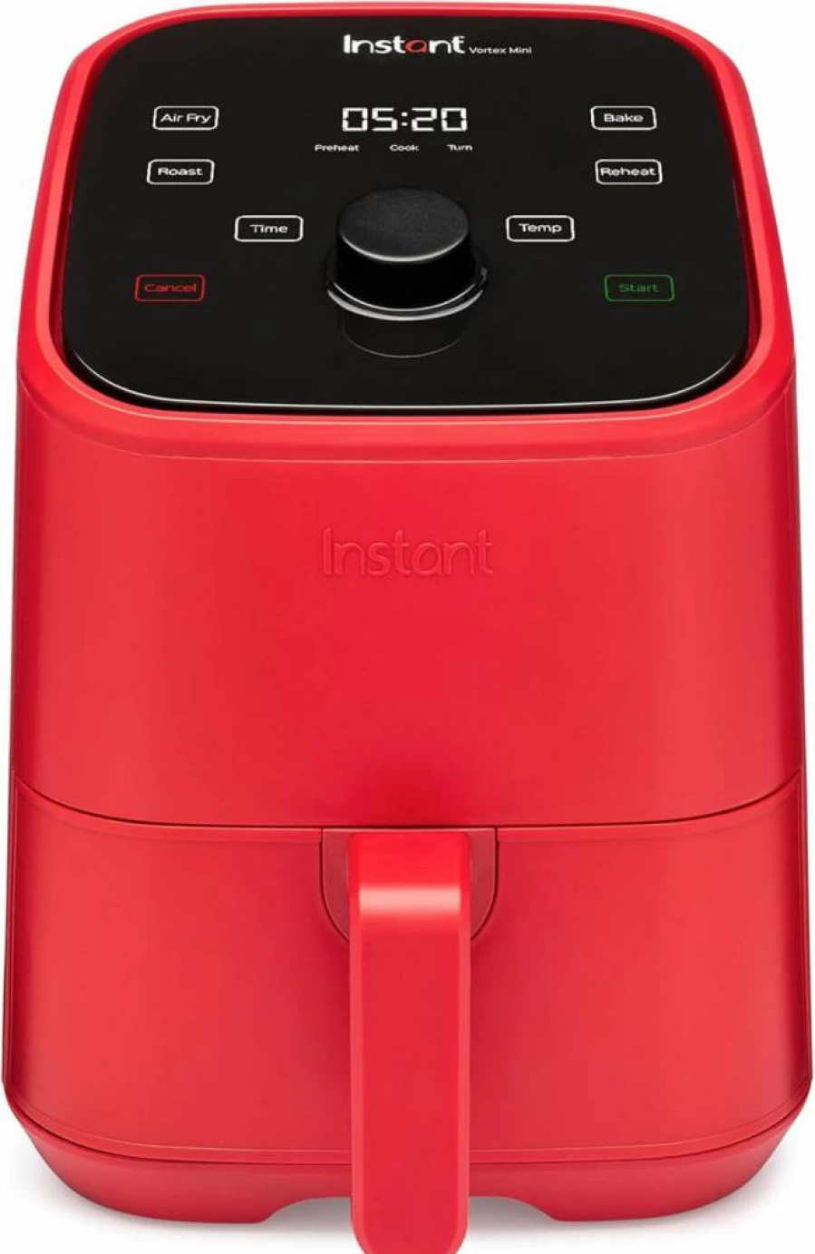 Instant Pot Vortex 2Qt Mini Air Fryer - Crisp, Reheat, Bake & Roast with 100+ In-App Recipes, Dishwasher-Safe, Compact Design for Quick Meals, Black