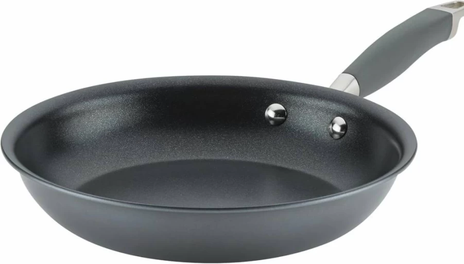 Anolon Advanced 8.5 Inch Nonstick Frying Pan - Hard Anodized Skillet for Eggs, Home Cooking, Durable Moonstone Coating