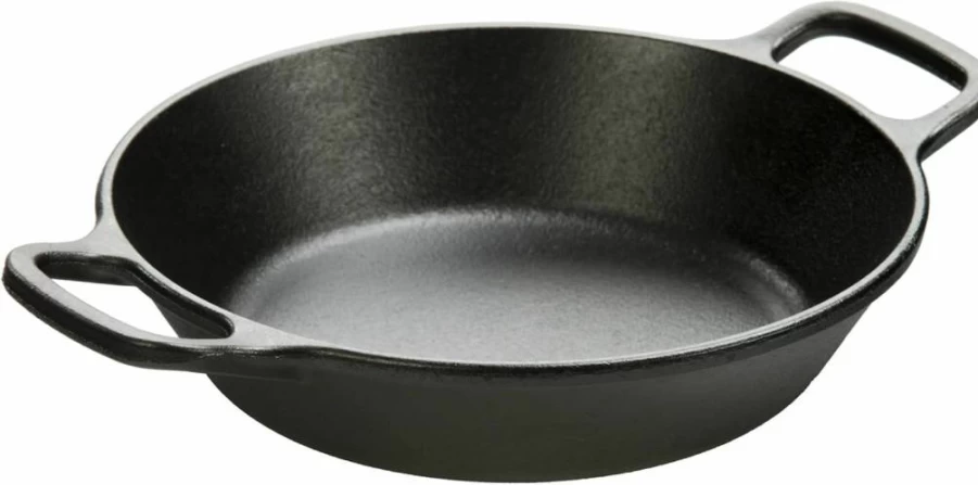 Lodge 12 Inch Cast Iron Skillet - Pre-Seasoned, Oven Safe, Grill & Campfire Compatible - Dual Handles for Easy Handling - Black