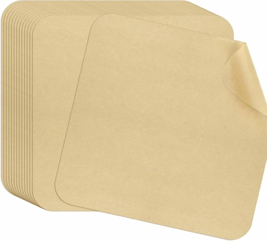 WMKGG 200-Pack Unbleached Perforated Parchment Paper Sheets for Air Fryer, Toaster Oven - 11x9 Inch Disposable Liners Fits Ninja Foodi, Cuisinart, Breville, Instant Pot, Philips, Cosori, Black+Decker