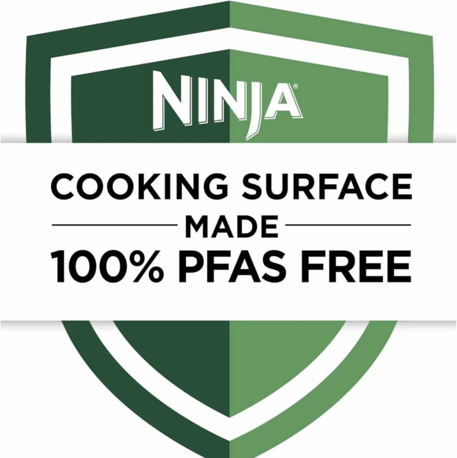 Ninja SL401 10Qt DoubleStack XL 6-in-1 Air Fryer with 2 Baskets, Compact Design for Whole Chicken & Family Meals, Dishwasher Safe, Grey