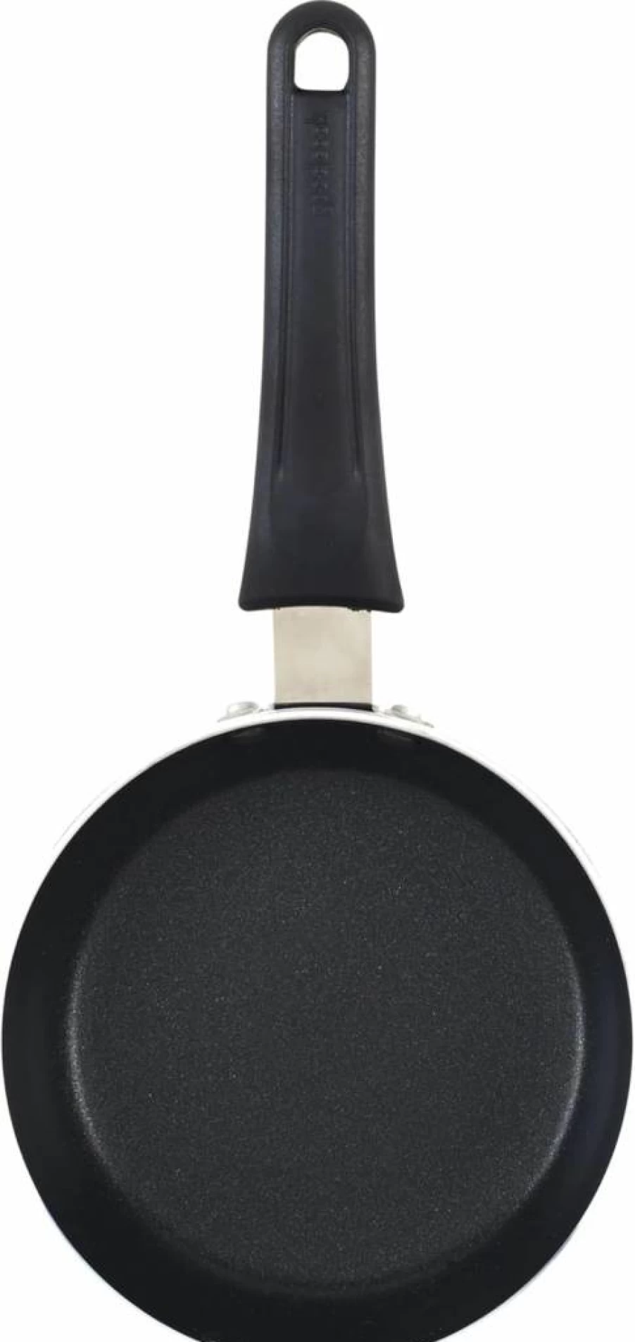 GoodCook 4.6-Inch Nonstick Mini Fry Pan - Aluminum Round Skillet for Everyday Cooking, Black