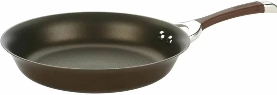 Circulon Symmetry 8.5-Inch Hard-Anodized Nonstick Fry Pan - Black, Durable Cookware for Even Heating