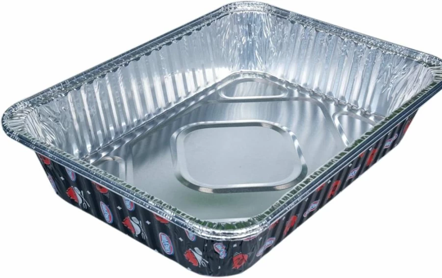 Kingsford Heavy Duty Aluminum Pans 4-Pack - Disposable Baking, Grilling & Roasting Trays for Cooking, Chafing Dishes & Outdoor Use