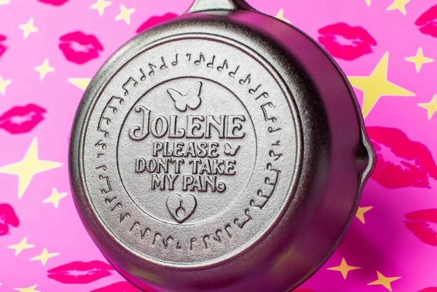 Lodge 8 Inch Pre-Seasoned Cast Iron Skillet with Teardrop Handle - Oven, Stove, Grill & Campfire Safe - Durable Cookware for Versatile Cooking