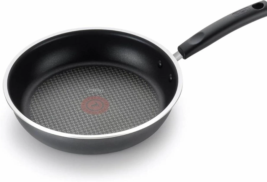 Tefal Signature Nonstick 12-Inch Frying Pan - Oven Safe to 350°F, Dishwasher Safe, Black Cookware for Versatile Cooking