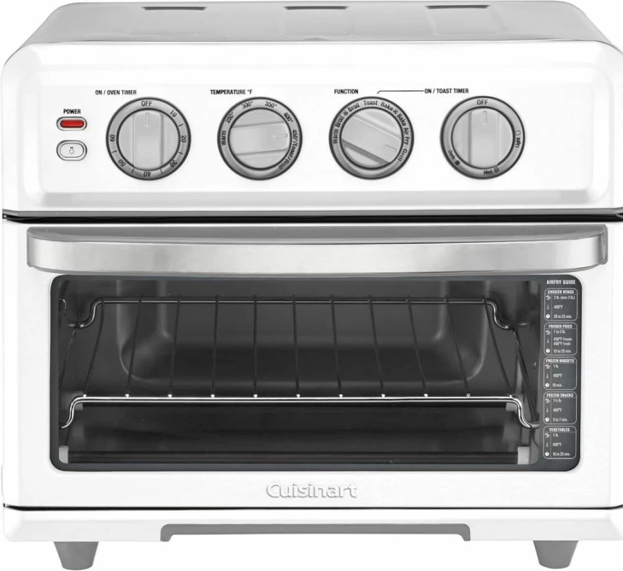 Cuisinart TOA-70 8-in-1 Air Fryer Toaster Oven Combo with Convection Bake, Grill, Broil & Keep Warm Functions, Stainless Steel Countertop Oven