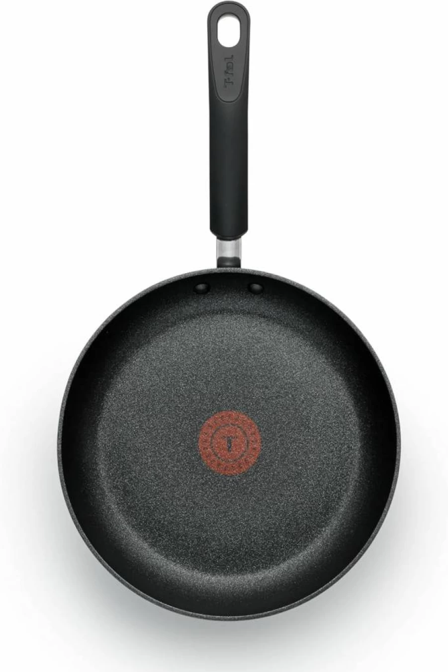 Tefal 8-Inch Nonstick Fry Pan with Thermo-Spot Heat Indicator, Titanium Advanced Dishwasher Safe Cookware, Black
