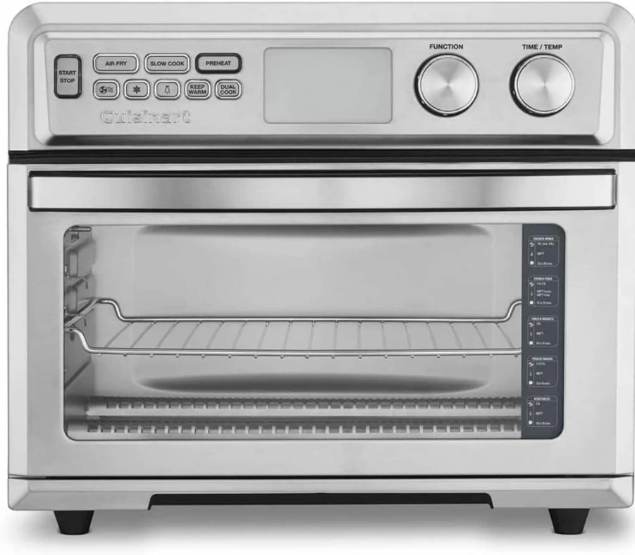 Cuisinart TOA-95 Digital Air Fryer Toaster Oven with 1800W Power, Large Capacity, Stainless Steel, Digital Controls & Adjustable Temperature