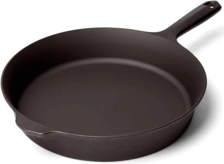 Field Company No.8 10-Inch Cast Iron Skillet – Lightweight, Preseasoned, Nonstick, Smooth Cooking Surface, Made in USA, Eco-Friendly Vintage Design