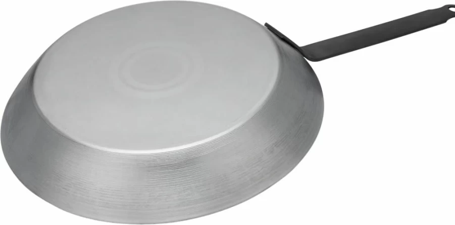 Matfer Bourgeat 11 3/4 Inch Black Carbon Steel Skillet - Professional French Fry Pan