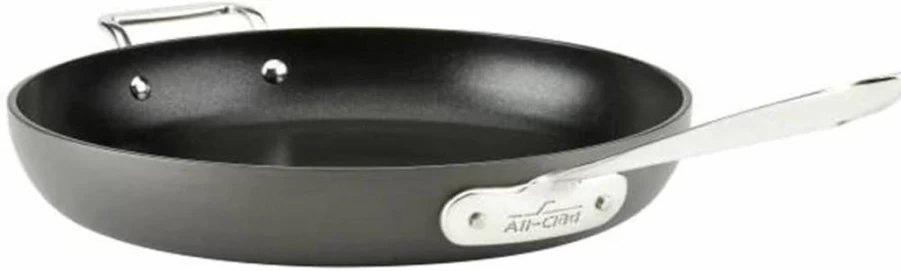 All-Clad HA1 Hard Anodized Nonstick 8-Inch Frying Pan - PFOA-Free, Durable Cookware for Even Heating