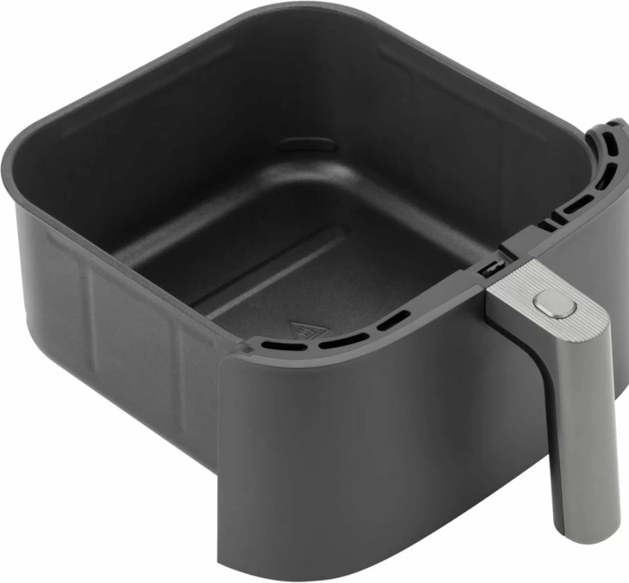COSORI 6Qt Air Fryer Replacement Basket, Non-Stick & Dishwasher-Safe, Compatible with CP158 & CS158 Models, Dark Grey